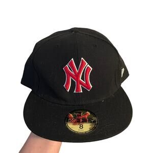 New York Yankees fitted hat size 8